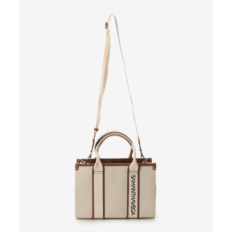 ロゴテープキャンバスハンドバッグ（小） | SAMANTHAVEGA | 詳細画像22 