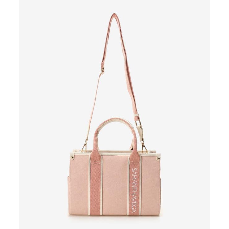 ロゴテープキャンバスハンドバッグ（小） | SAMANTHAVEGA | 詳細画像28 