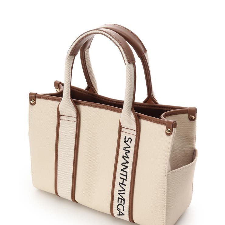 ロゴテープキャンバスハンドバッグ（小） | SAMANTHAVEGA | 詳細画像30 