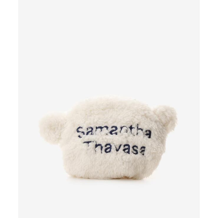 新品 サマンサゴルフ アイミーちゃんもこもこゴルフボールポーチ