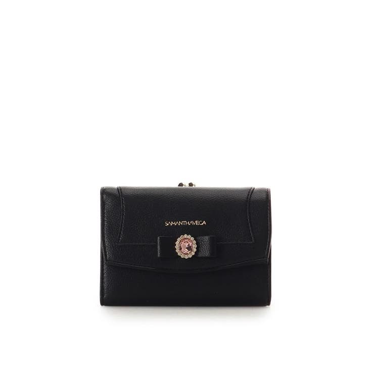 ブラック | ハニーフラッター折財布 | SAMANTHAVEGA