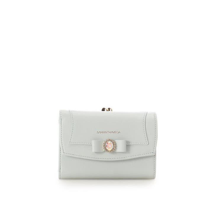 ライトブルー | ハニーフラッター折財布 | SAMANTHAVEGA