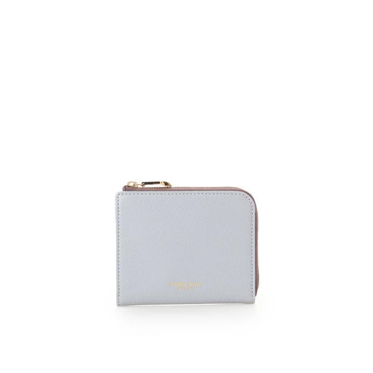 ダルブルー | シンプルL字ファスナー 折財布 | Samantha Thavasa Petit Choice