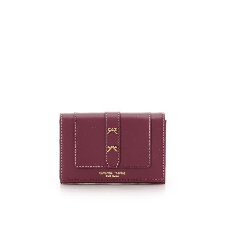 ダブルリボン 名刺入れ | Samantha Thavasa Petit Choice | 詳細画像1 