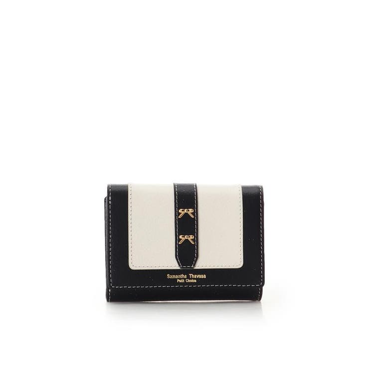 マルチカラー | ダブルリボン 折財布 | Samantha Thavasa Petit Choice