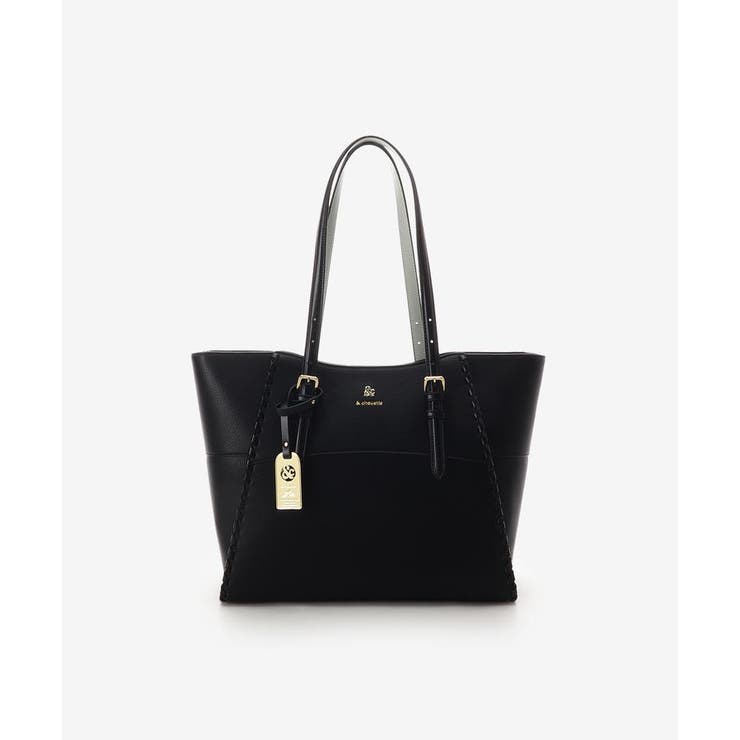 アンドシュエット & chouette スカラップA4トート (オフホワイト