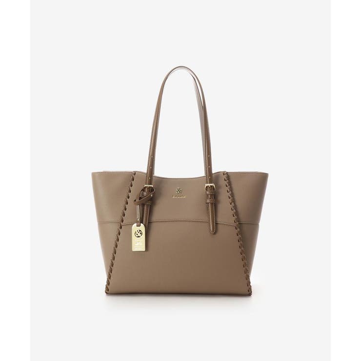 かがりステッチ トートバッグ[品番：STJW0012712]｜& chouette