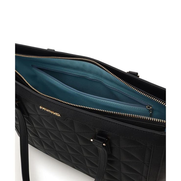 キルティングフェイクレザートートバッグ | SAMANTHAVEGA | 詳細画像6 