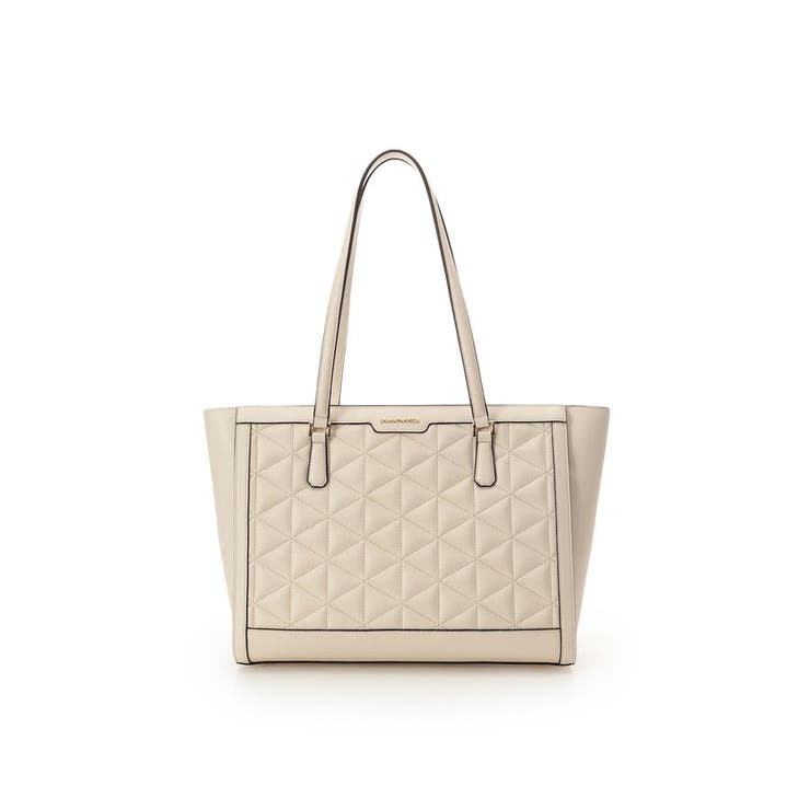 オフホワイト | キルティングフェイクレザートートバッグ | SAMANTHAVEGA