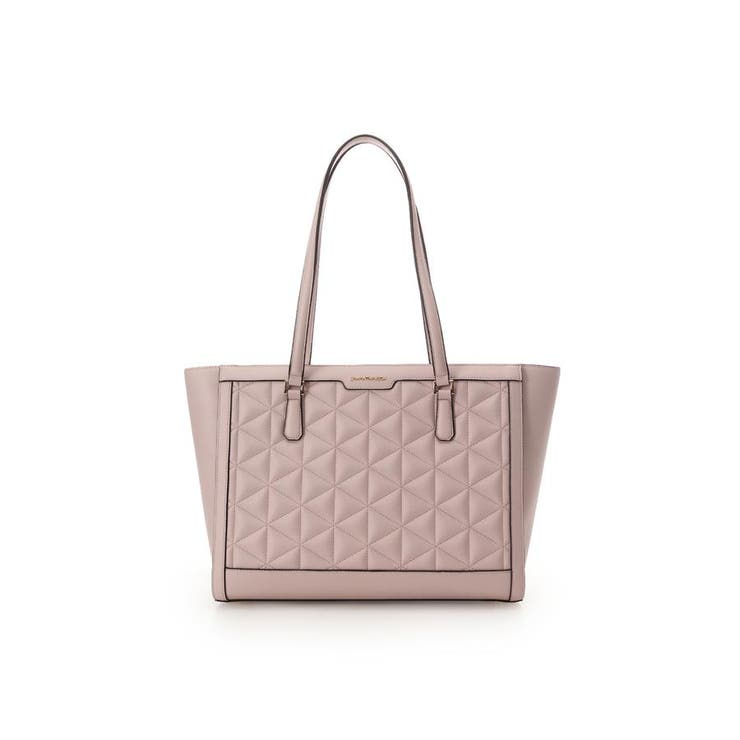 ピンクベージュ | キルティングフェイクレザートートバッグ | SAMANTHAVEGA