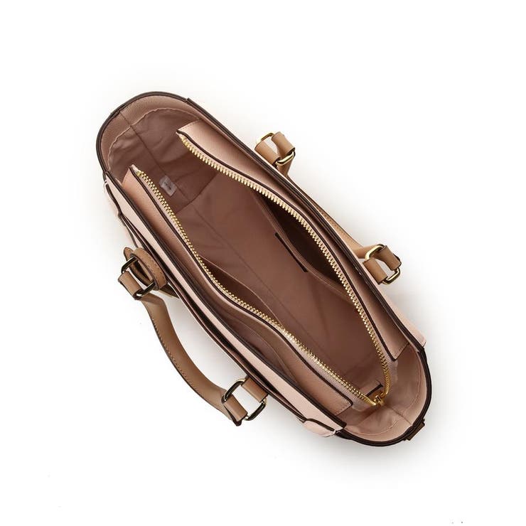 バイカラーシンプルハンドバッグ | & chouette | 詳細画像16 