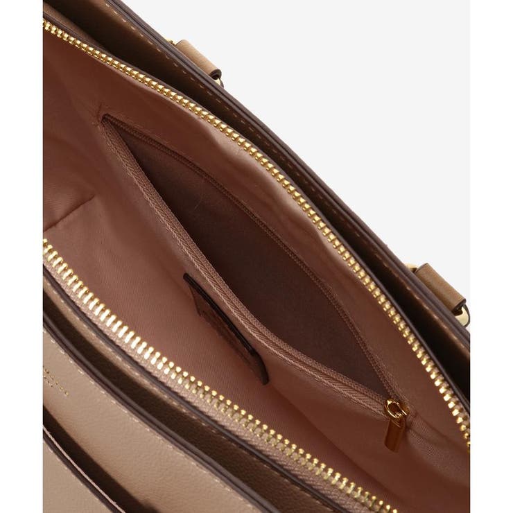 バイカラーシンプルハンドバッグ | & chouette | 詳細画像24 