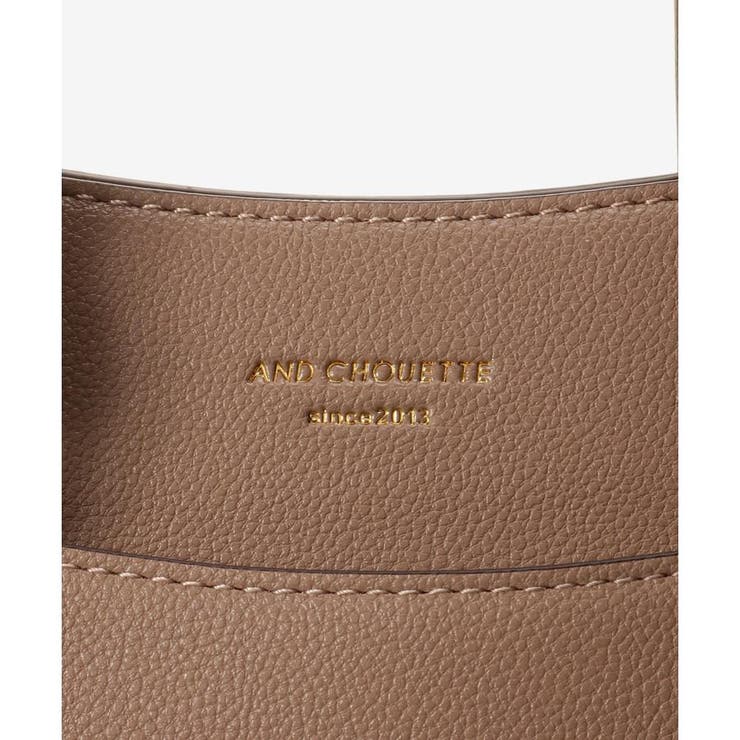 バイカラーシンプルハンドバッグ | & chouette | 詳細画像23 