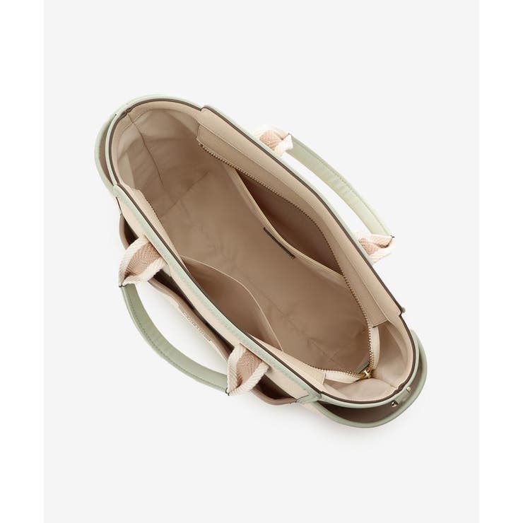 キャンバス風フェイクレザー トートバッグ | & chouette | 詳細画像10 