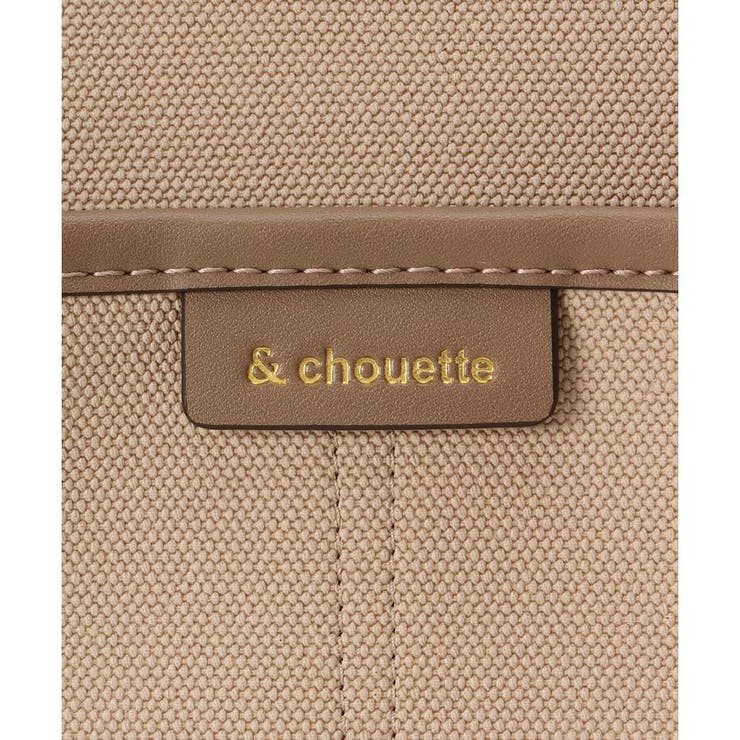 キャンバス風フェイクレザー トートバッグ | & chouette | 詳細画像18 