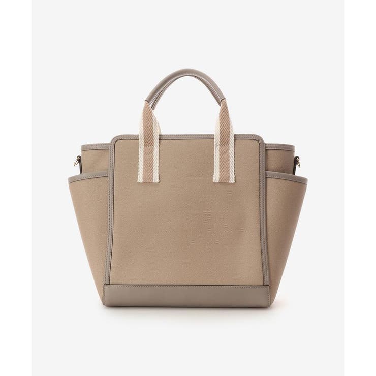 キャンバス風フェイクレザー トートバッグ | & chouette | 詳細画像16 