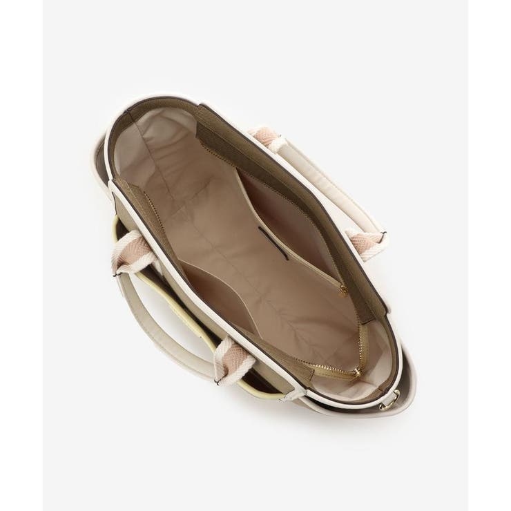 キャンバス風フェイクレザー トートバッグ | & chouette | 詳細画像23 