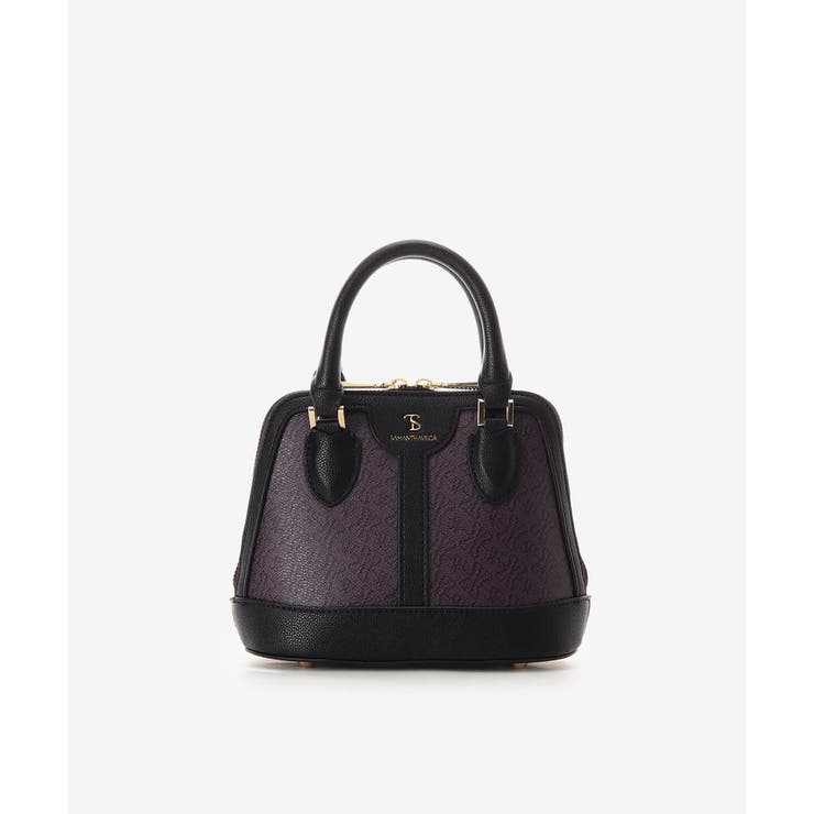 ブラック | クロスプリントショルダーバッグ | SAMANTHAVEGA