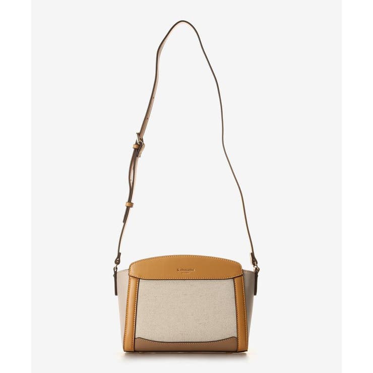 バイカラーキャンバスショルダーバッグ | & chouette | 詳細画像24 