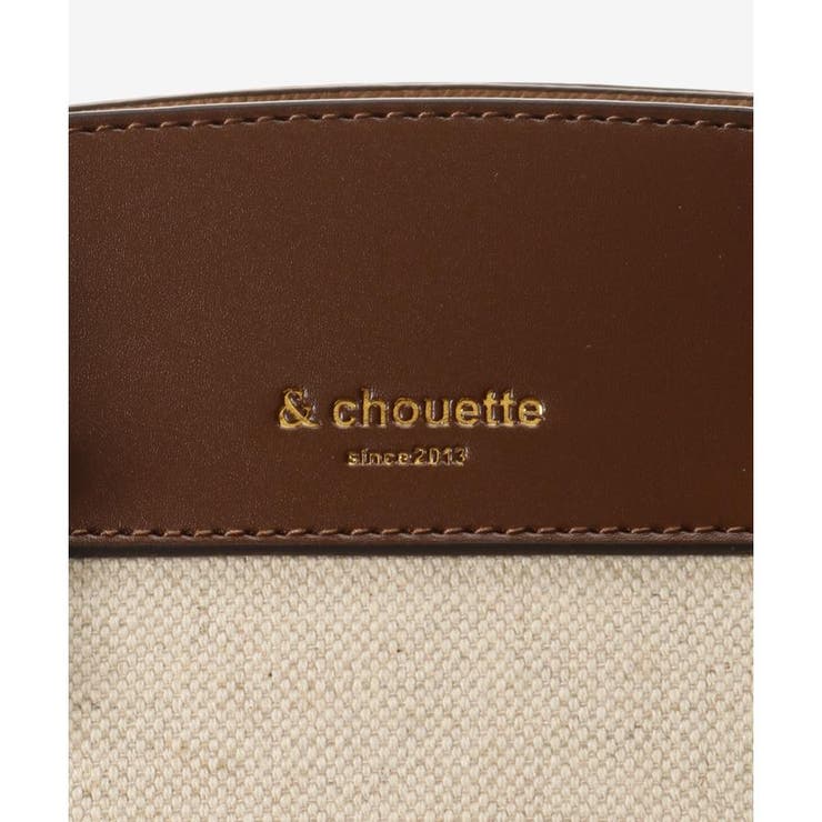 バイカラーキャンバスハンドバッグ | & chouette | 詳細画像16 