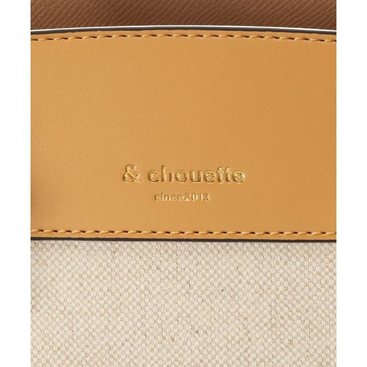 バイカラーキャンバスハンドバッグ | & chouette | 詳細画像22 