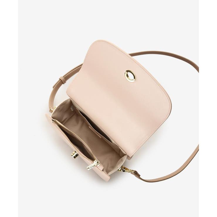 シンプルバイカラーショルダーバッグ | & chouette | 詳細画像3 