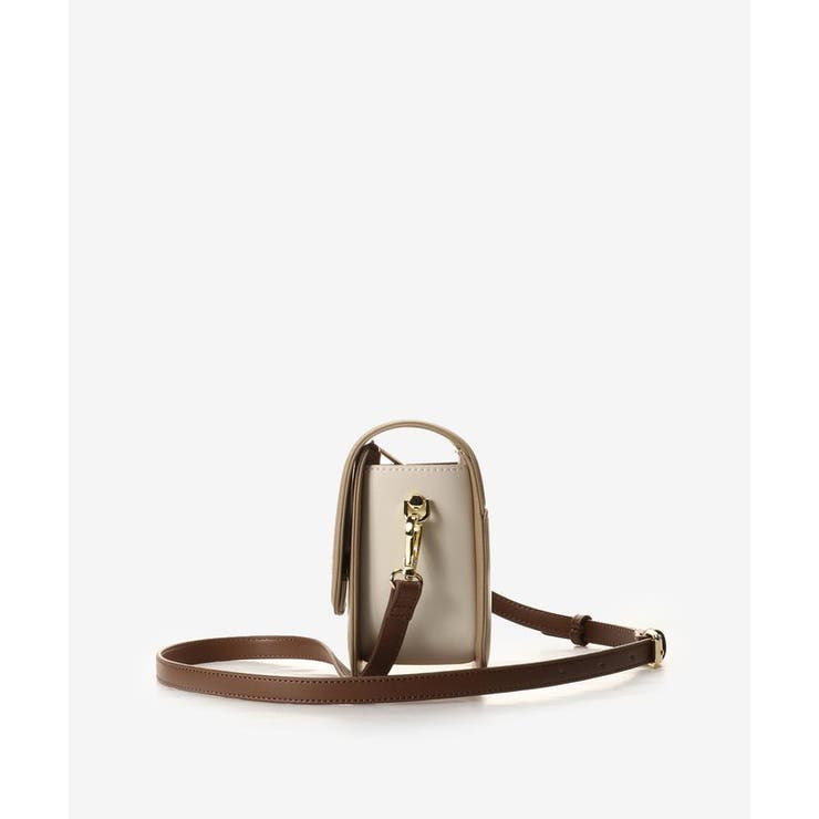 シンプルバイカラーショルダーバッグ | & chouette | 詳細画像7 