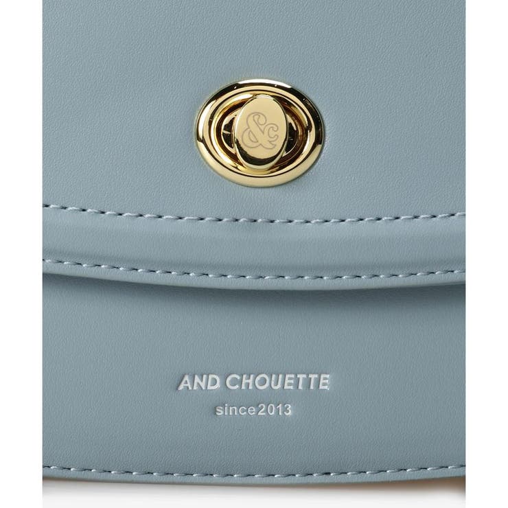 シンプルバイカラーショルダーバッグ | & chouette | 詳細画像28 