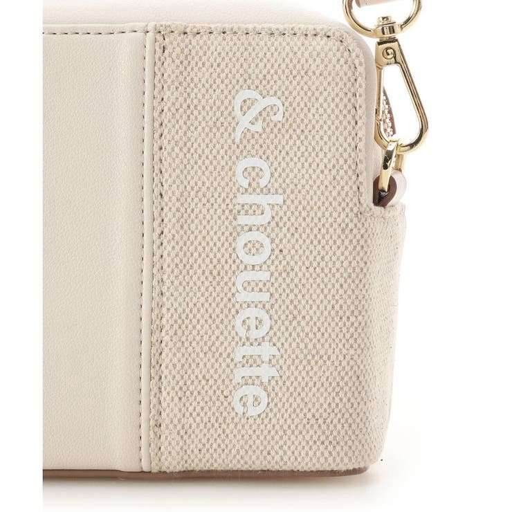 キャンバスバイカラーショルダーバッグ | & chouette | 詳細画像12 