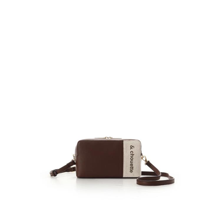 キャンバスバイカラーショルダーバッグ | & chouette | 詳細画像21 