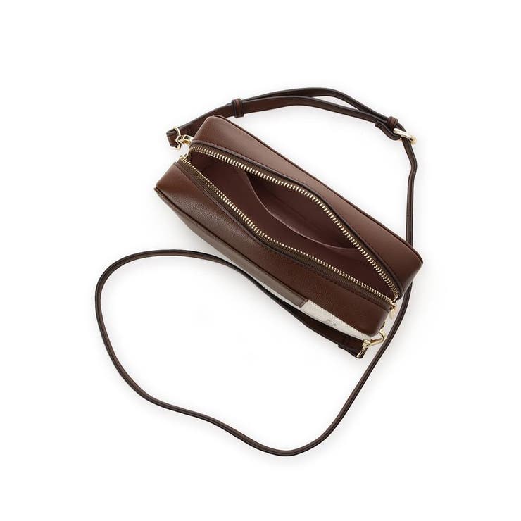 キャンバスバイカラーショルダーバッグ | & chouette | 詳細画像17 