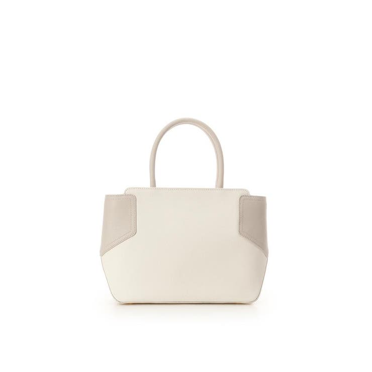 バイカラーリボンモチーフ スプリットレザーハンドバッグ | Samantha Thavasa | 詳細画像3 