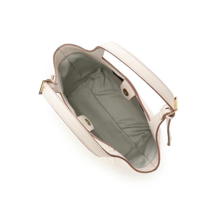 キャンバスバイカラーハンドバッグ | & chouette | 詳細画像12 