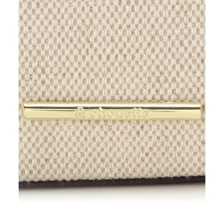 キャンバスバイカラーハンドバッグ | & chouette | 詳細画像20 