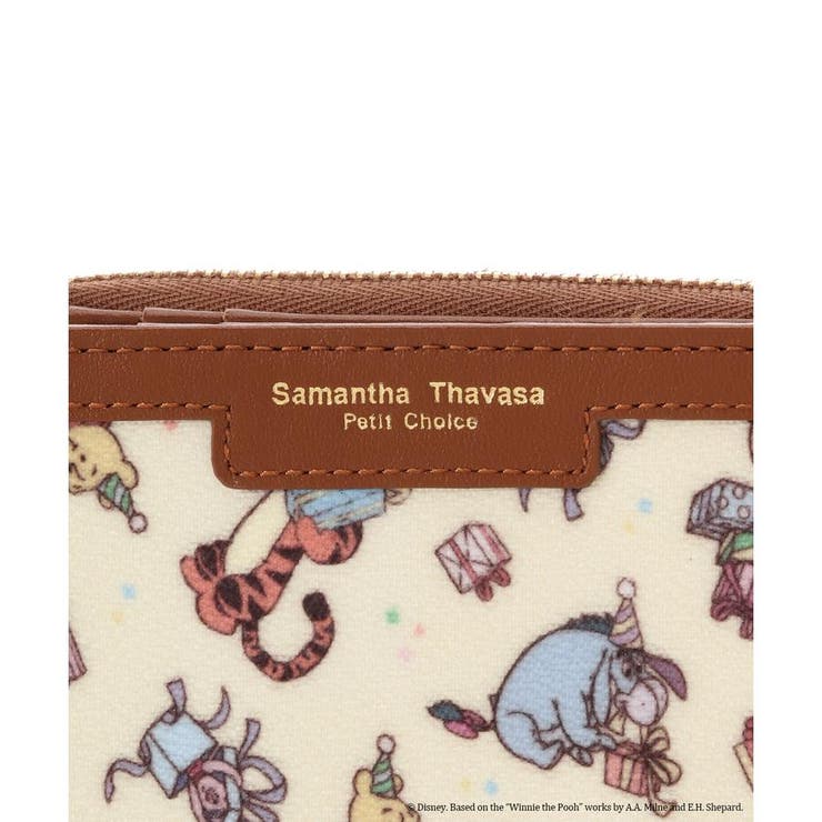『くまのプーさん』コレクション 折財布(総柄) | Samantha Thavasa Petit Choice | 詳細画像4 