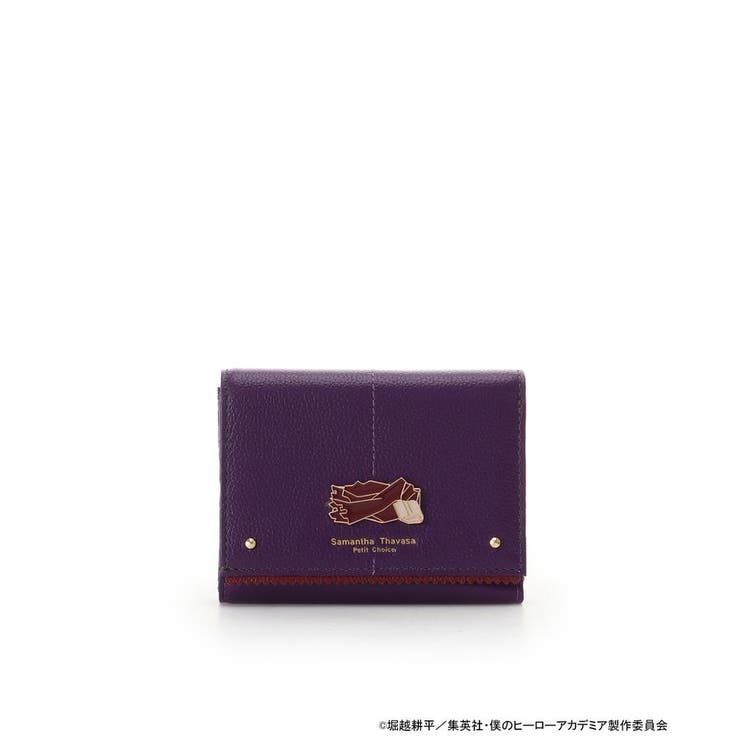 レッドパープル | 『僕のヒーローアカデミア』「死柄木弔」コレクション 折財布 | Samantha Thavasa Petit Choice