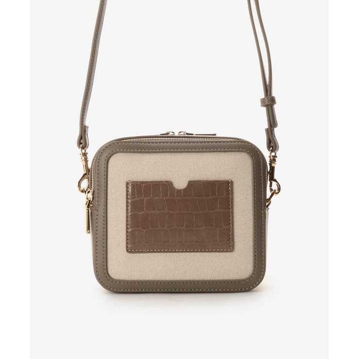 BOX型キャンバスショルダーバッグ | SAMANTHAVEGA | 詳細画像23 
