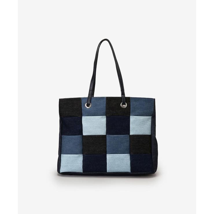 デニムパッチワークトートバッグ | KINGZ | 詳細画像3 