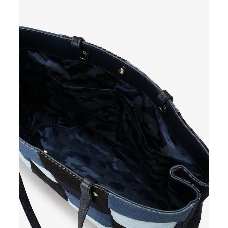 デニムパッチワークトートバッグ | KINGZ | 詳細画像6 