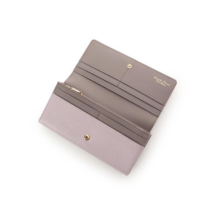 バイカラーフロントベルト 長財布 | Samantha Thavasa Petit Choice | 詳細画像12 