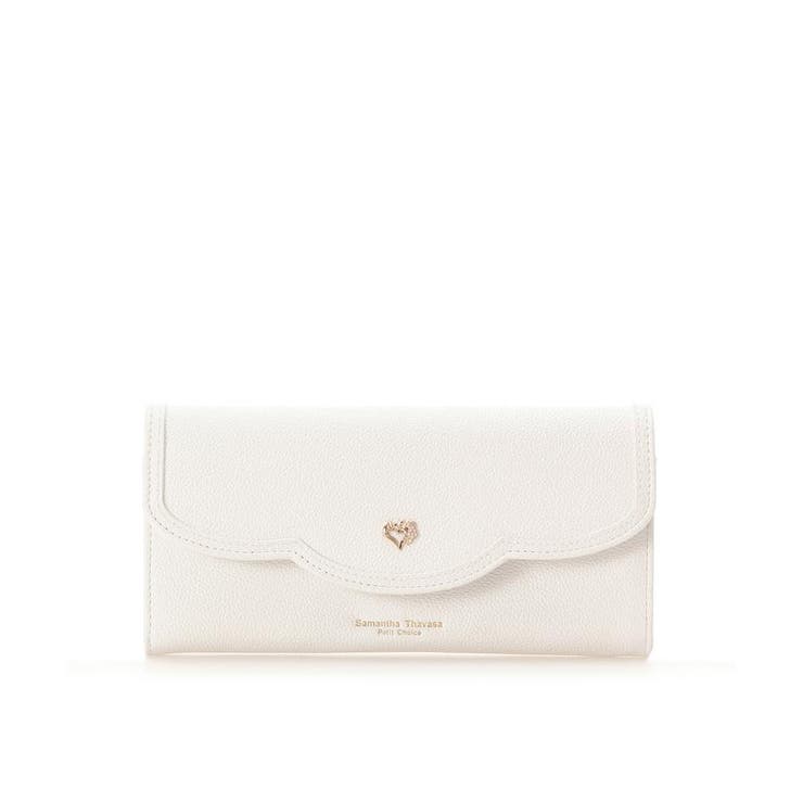 スカラップハート 長財布 | Samantha Thavasa Petit Choice | 詳細画像1 