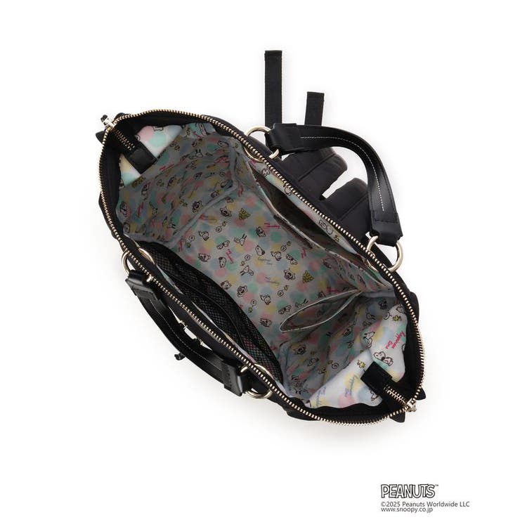 Samantha Thavasa Deluxeスヌーピー リュックサック 黒 サマンサタバサ スヌーピー リュック Samantha Thavasa Deluxe