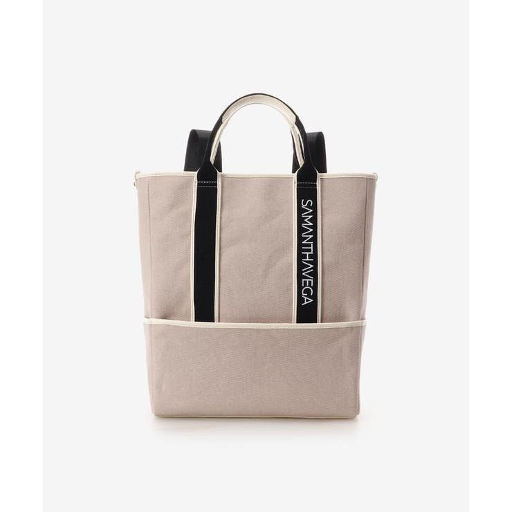 ライトグレー | ■オンラインショップ＆一部店舗限定■ロゴテープリュック | SAMANTHAVEGA