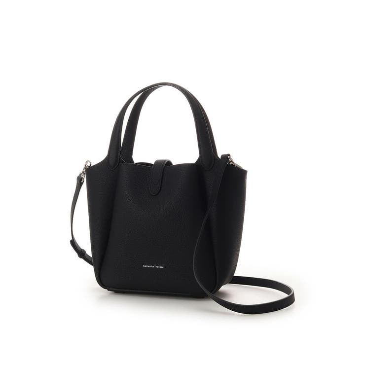 シンプルデザインソフトレザー ハンドバッグ | Samantha Thavasa | 詳細画像7