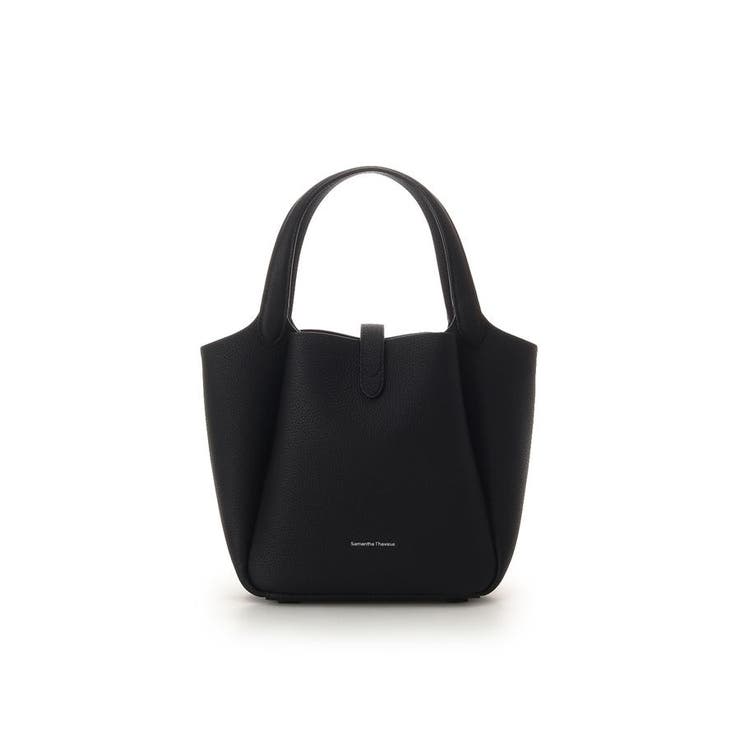 シンプルデザインソフトレザー ハンドバッグ | Samantha Thavasa | 詳細画像1