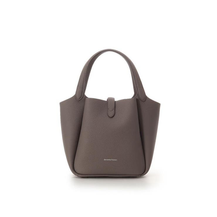 シンプルデザインソフトレザー ハンドバッグ | Samantha Thavasa | 詳細画像8