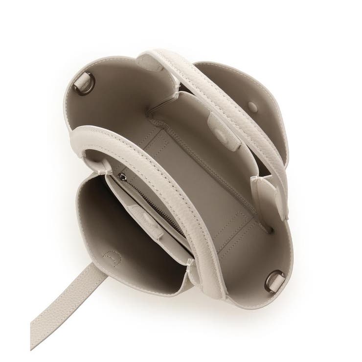 シンプルデザインソフトレザー ハンドバッグ | Samantha Thavasa | 詳細画像18