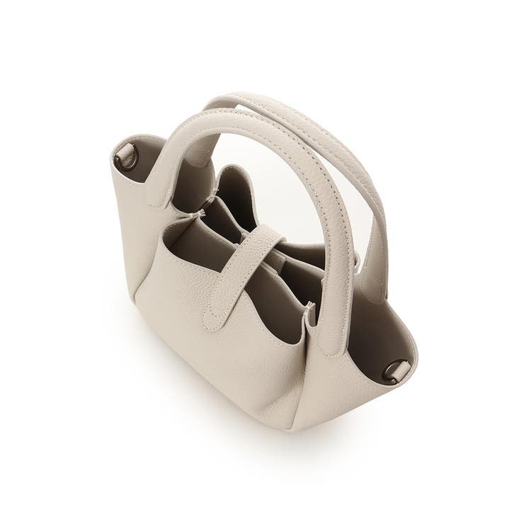 シンプルデザインソフトレザー ハンドバッグ | Samantha Thavasa | 詳細画像17