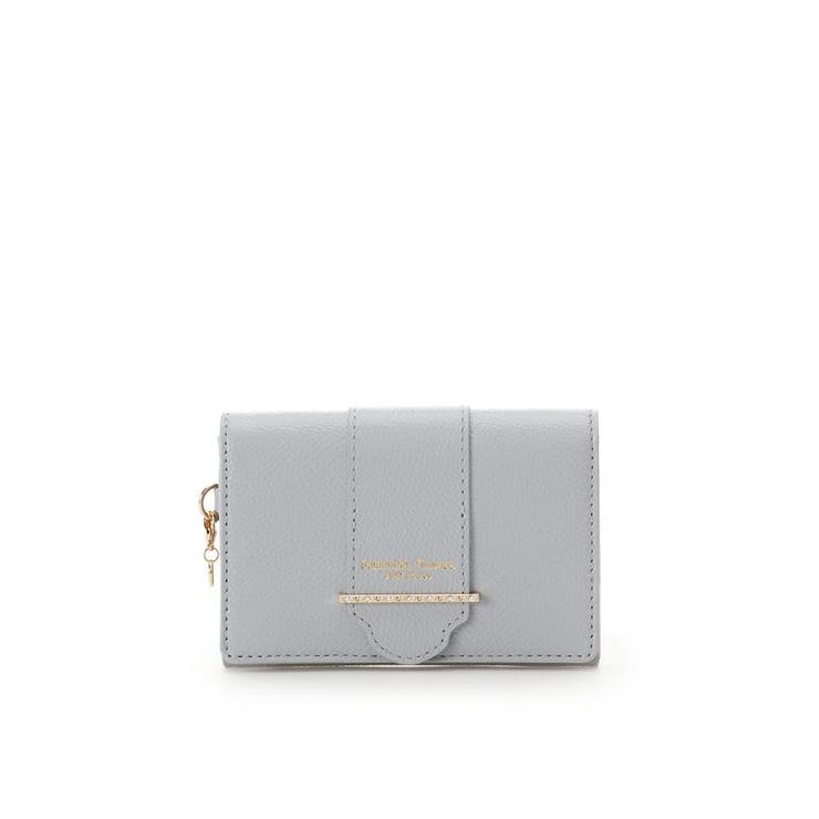 ダルブルー | センターバーモチーフ カードケース | Samantha Thavasa Petit Choice
