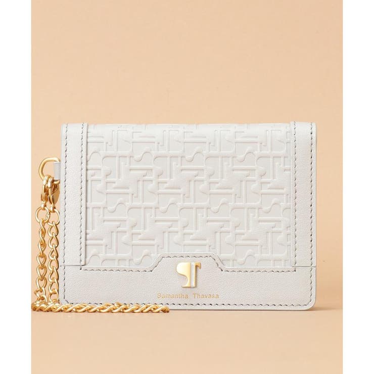 Pomme d'espoir ポムディスポワール 型押しパスケース | Samantha Thavasa | 詳細画像13 